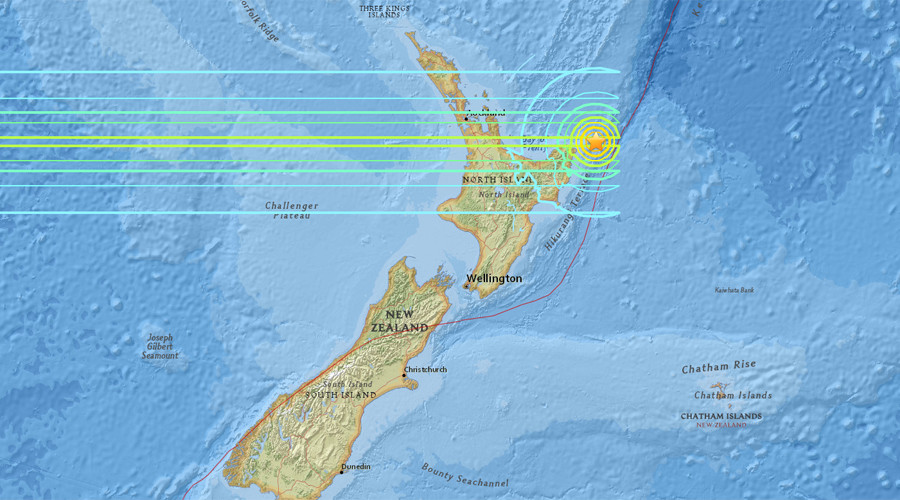 Tsunami hits New Zealand after series of strong quakes